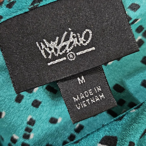 Massimo Green Ruffled Smocked Cocktail Dress - Picture 4 of 7